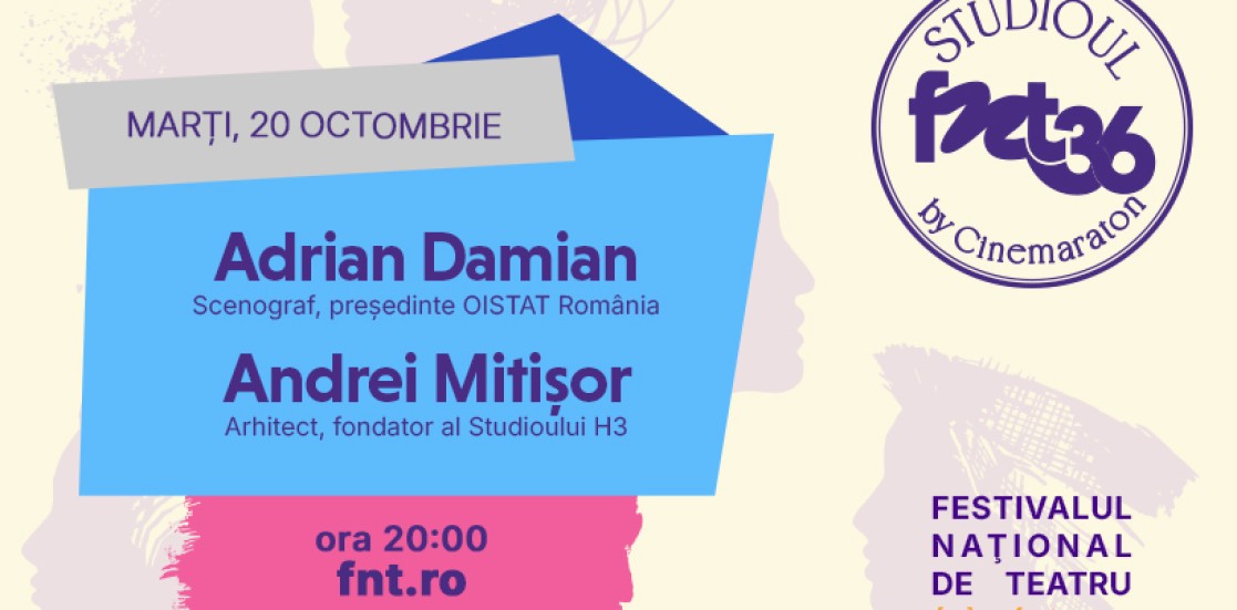 Adrian Damian și Andrei Mitișor, la studioul FNT – 20 octombrie, ora 20:00, pe fnt.ro