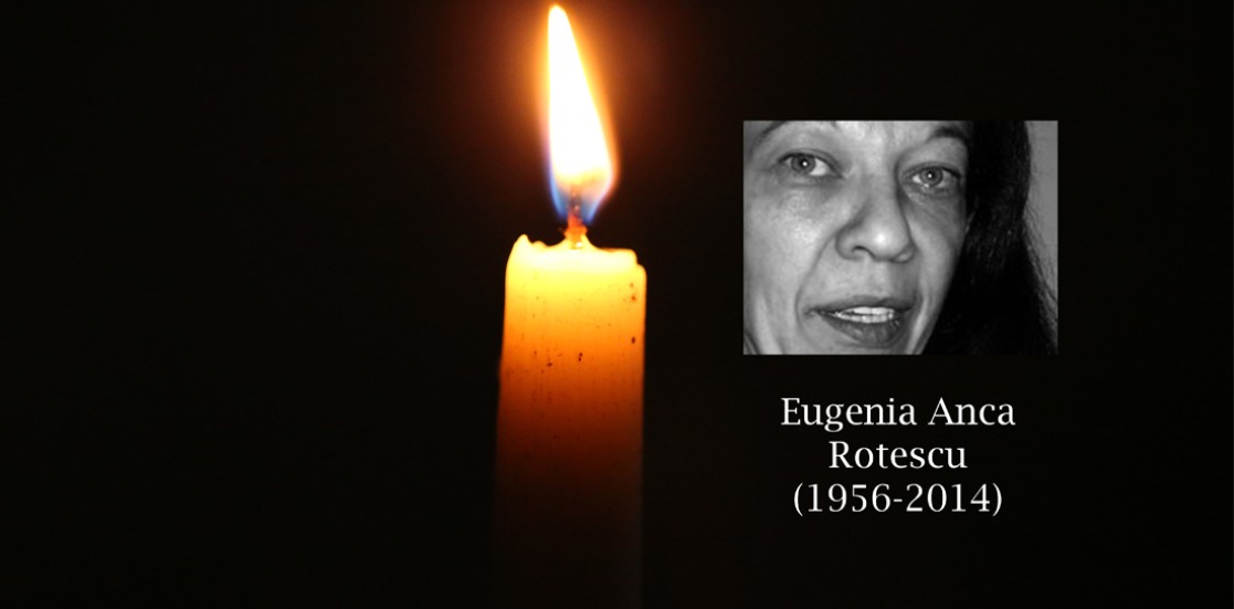 Rămas bun, Eugenia Anca Rotescu!