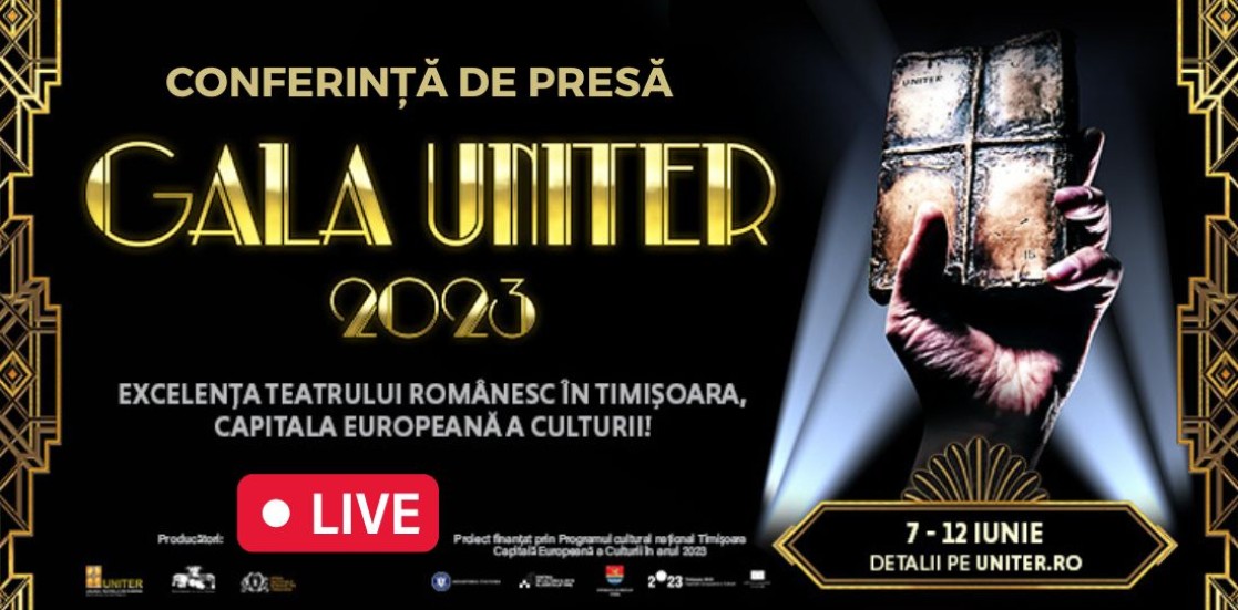 (Română) Conferință de presă LIVE – Gala Premiilor UNITER 2023