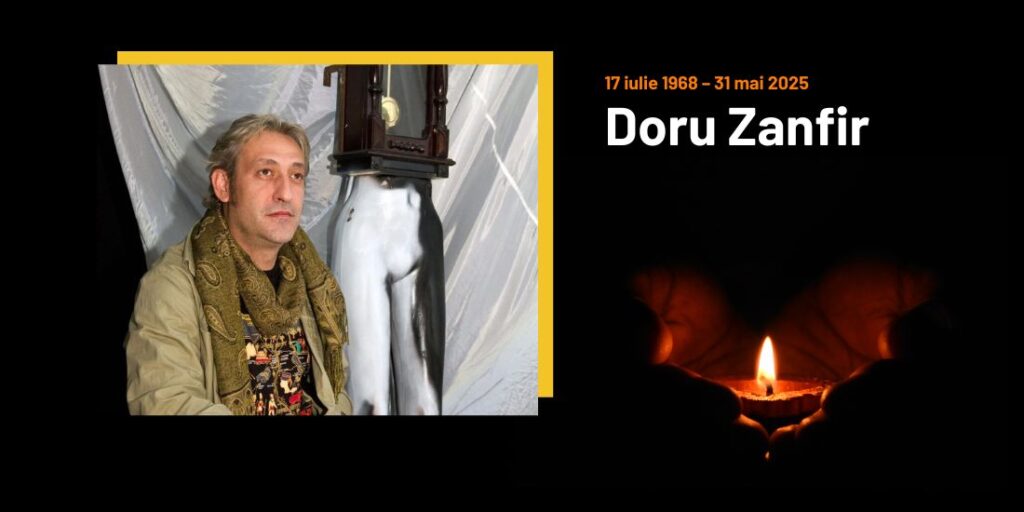 Cu profundă tristețe, anunțăm trecerea în neființă a scenografului Doru Zanfir, la vârsta de 56 de ani, pe 31 mai 2025. Născut pe 17 iulie 1968, Doru a fost un artist dedicat, cunoscut pentru sensibilitatea și autenticitatea lui.